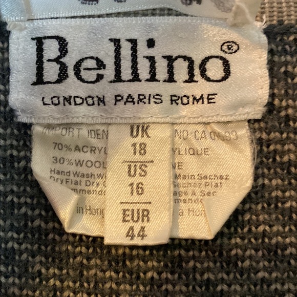 Bellino Lager’s Fancy Party/ Work Sweater Cardigan - Picture 6 of 11